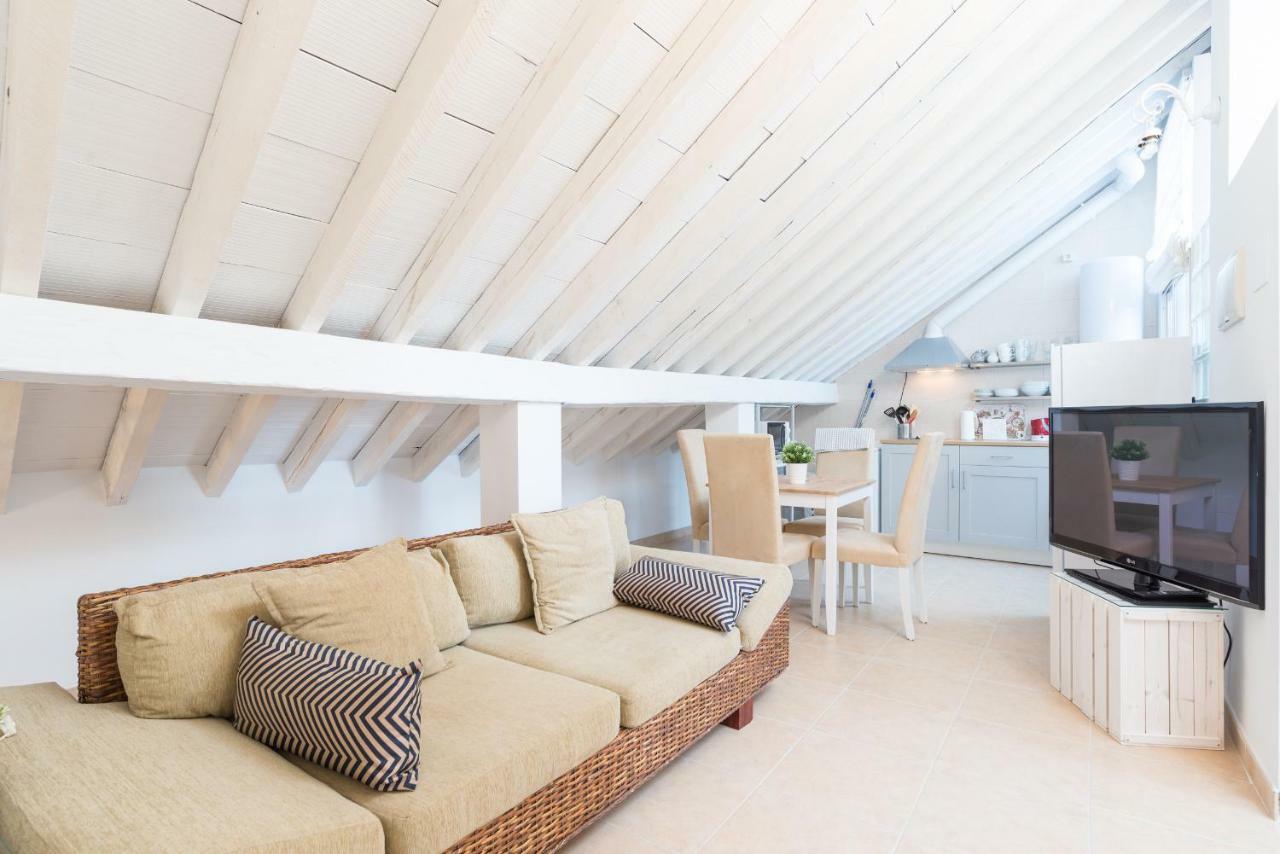Loft Con Gran Terraza En Primera Linea De Playa Málaga Eksteriør bilde