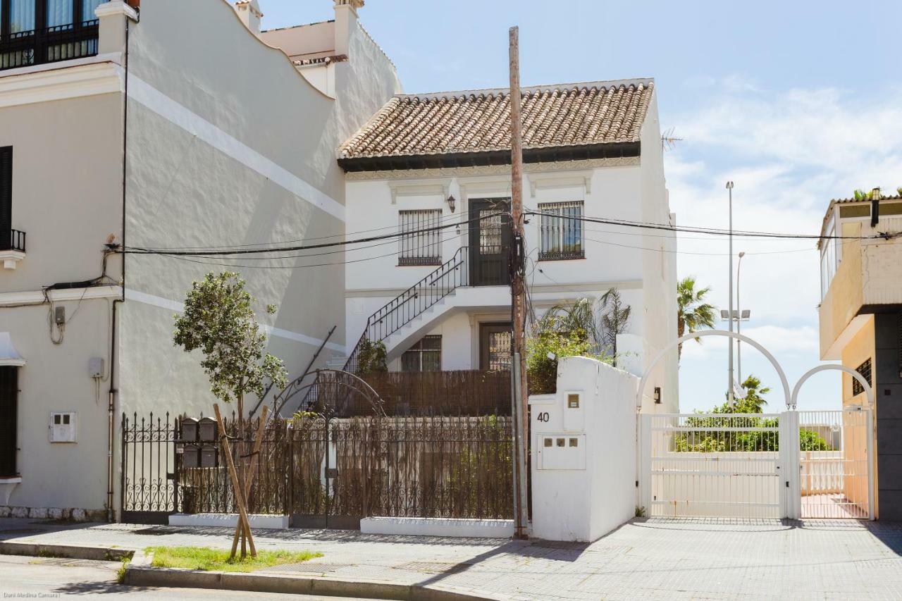 Loft Con Gran Terraza En Primera Linea De Playa Málaga Eksteriør bilde