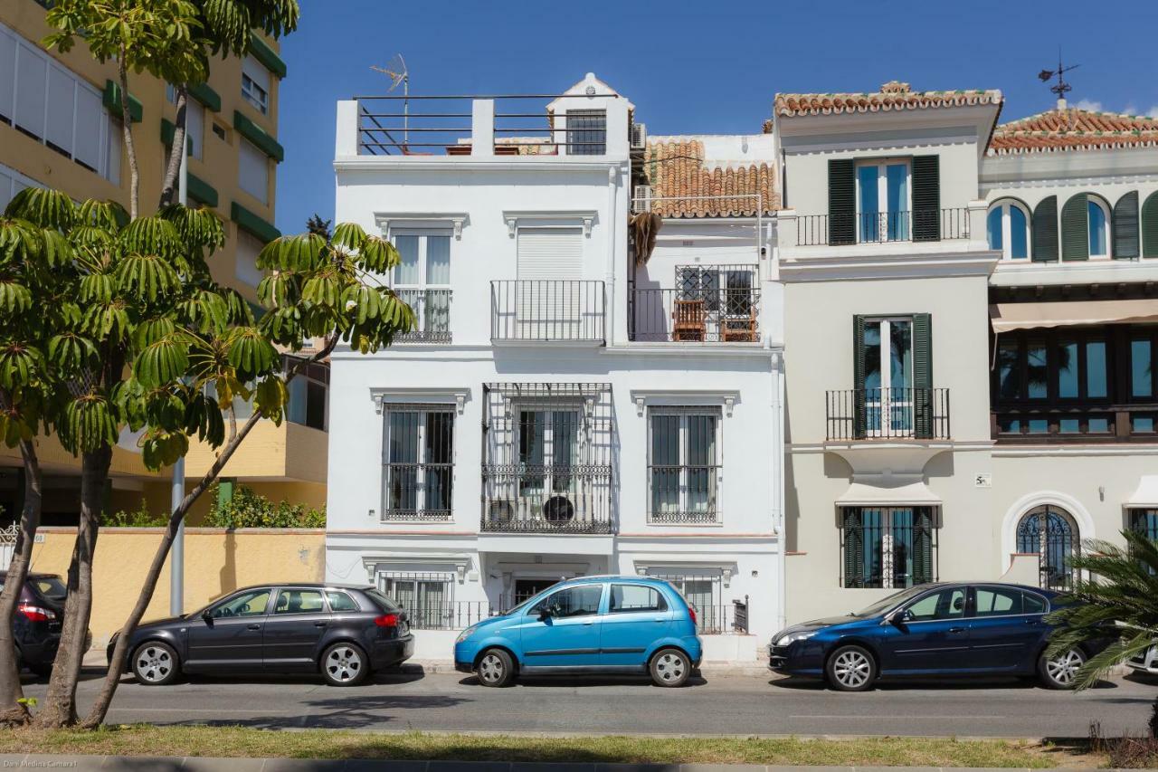Loft Con Gran Terraza En Primera Linea De Playa Málaga Eksteriør bilde